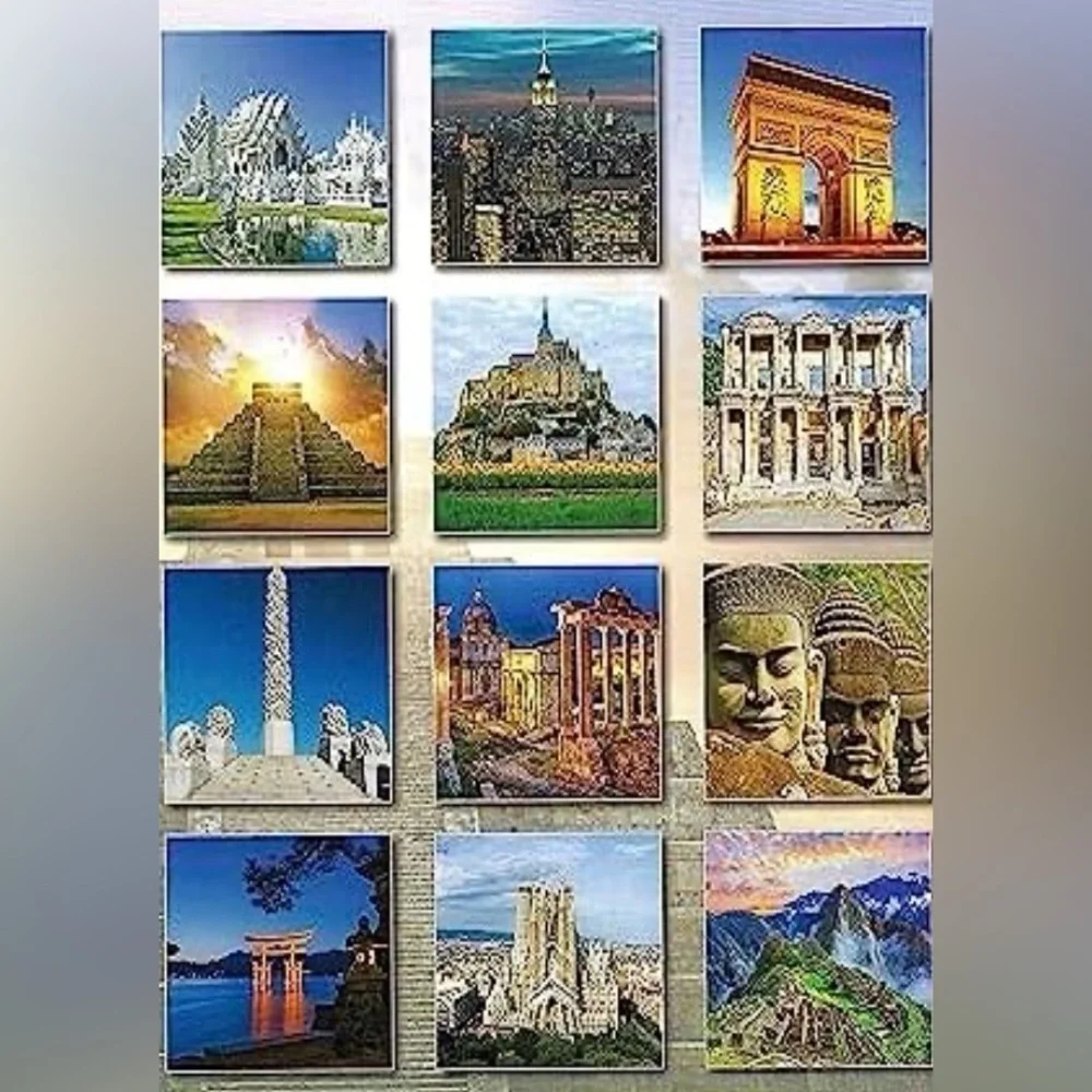 2024 World Landscapes 16 Month Full Size Wall Calendar Plan Schedule Organizing